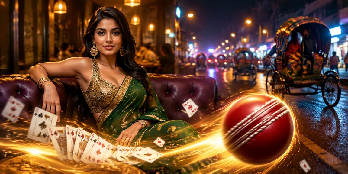 ঢাকার নাইট মার্কেটে ক্রিকেট বেটিং উপভোগ করছেন একজন তরুণ